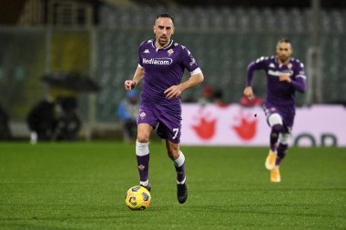 ACF Fiorentina 'dan Franck Ribery, ACF Fiorentina' ya karşı FC Crotone - İtalyan Serie A maçı Florence, İtalya, 23 Ocak 2021 - Fotoğraf: LM / Matteo Papini