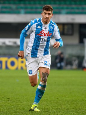 Giovanni Di Lorenzo (Napoli) Hellas Verona-SSC Napoli maçı sırasında - İtalyan futbol serisi A maçı Verona, İtalya, 24 Ocak 2021 - Fotoğraf: LM / Ettore Griffoni