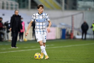 FC Internazionale 'den Niccol Barella, ACF Fiorentina' ya karşı FC Internazionale - İtalyan futbolu Coppa Italia maçı, IN Florence, İtalya, 13 Ocak 2021 - Fotoğraf: LM / Matteo Papini 