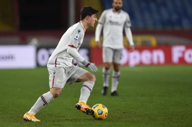 Riccardo Orsolini (Bologna) Genoa CFC-Bologna FC maçında - İtalyan Serie A maçı Cenova, İtalya 'da, 09 Ocak 2021 - Fotoğraf: LM / Danilo Vigo