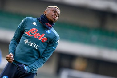 Victor Osimhen (Napoli) Hellas Verona - SSC Napoli - İtalya Serie A maçı In Verona, İtalya, 24 Ocak 2021 - Fotoğraf: LM / Ettore Griffoni