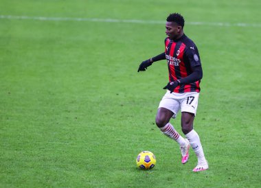 AC Milan 'dan Rafael Leao, AC Milan' a karşı Torino FC - İtalya Serie A maçı, 9 Ocak 2021 - Fotoğraf: LM / Fabrizio Carabelli
