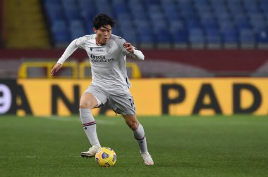 Takehiro Tomiyasu (Bologna) Cenova-Bologna FC maçında - İtalyan Serie A maçı Cenova, İtalya 'da, 09 Ocak 2021 - Fotoğraf: LM / Danilo Vigo