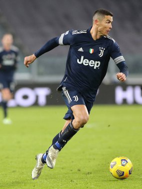 7 Cristiano Ronaldo (Juventus FC) Juventus FC-US Sassuolo maçında - İtalyan Serie A karşılaşması Torino, İtalya 'da 10 Ocak 2021 - Fotoğraf: LM / Claudio Benedetto