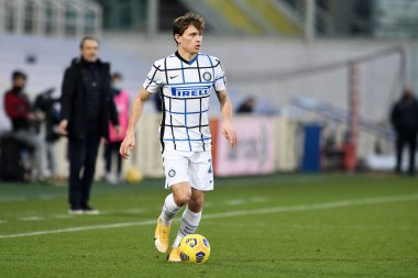 FC Internazionale 'den Niccol Barella, ACF Fiorentina' ya karşı FC Internazionale - İtalyan futbolu Coppa Italia maçı, IN Florence, İtalya, 13 Ocak 2021 - Fotoğraf: LM / Matteo Papini 