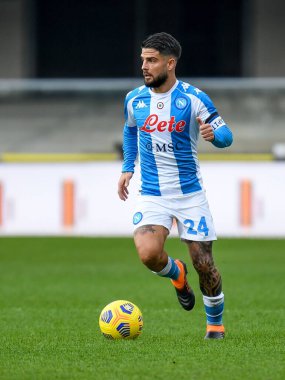 Lorenzo Insigne (Napoli) Hellas Verona - SSC Napoli - İtalyan Serie A maçı Verona, İtalya, 24 Ocak 2021 - Fotoğraf: LM / Ettore Griffoni