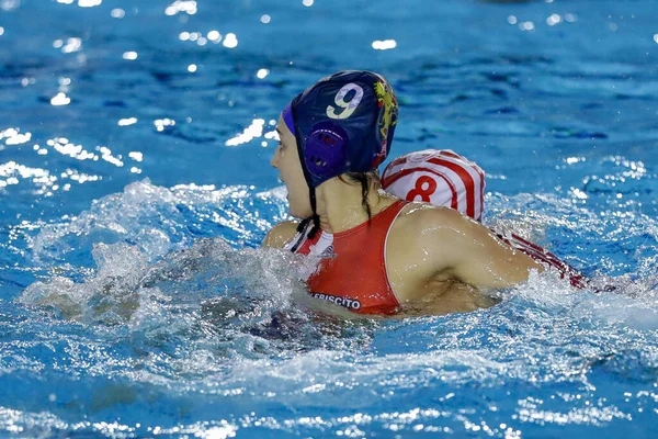 Agnese Cocchiere Plebiscito Padova Během Waterpolo Euroleague Ženy Zápas Olympiakos — Stock fotografie