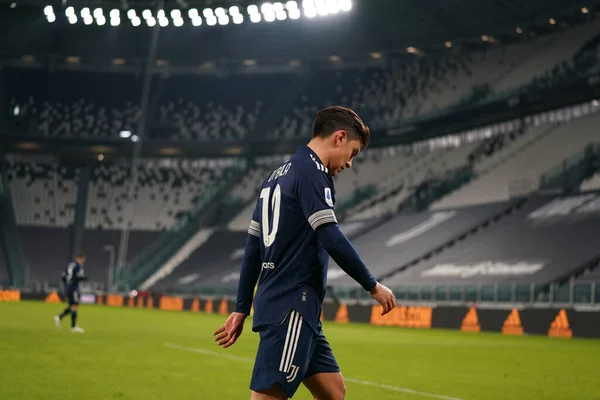 Paulo Dybala Från Juventus Juventus Sassuolo Italian Football Serie Match — Stockfoto
