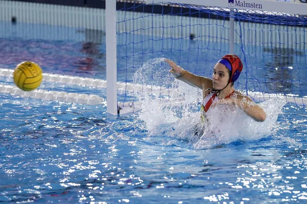 Laura Teani Plebiscito Padova Waterpolo Euroleague Women Match Olympiakos Piraeus — стокове фото