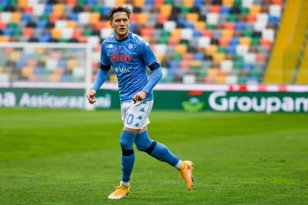 Piotr Zielinski (Napoli) Udinese Calcio - SSC Napoli maçı sırasında portre - İtalyan futbolu Serisi A karşılaşması IN Udine, İtalya, 10 Ocak 2021 - Fotoğraf: LM / Ettore Griffoni