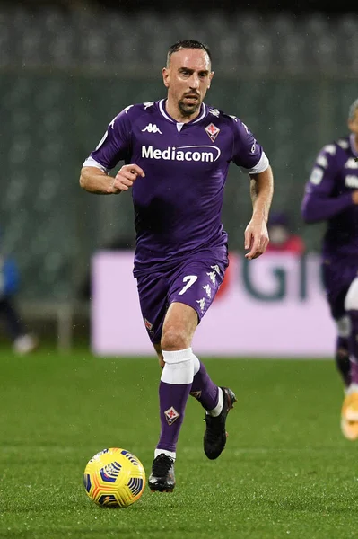 ACF Fiorentina 'dan Franck Ribery, ACF Fiorentina' ya karşı FC Crotone - İtalyan Serie A maçı Florence, İtalya, 23 Ocak 2021 - Fotoğraf: LM / Matteo Papini