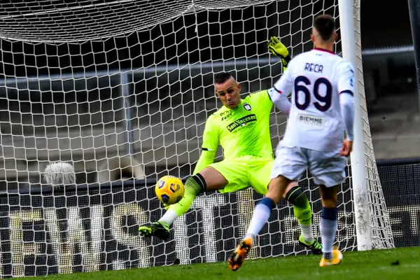 Lubomir Tupta Hellas Verona Lors Hellas Verona Crotone Série Football — Photo