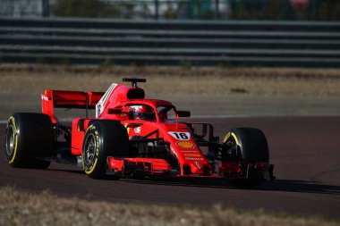Charles Leclerc, Charles Leclerc sırasında Ferrari SF71H Formula 12021 - Formula 1 Şampiyonası Modena, İtalya, 26 Ocak 2021 - Kredi: LM / Alessio De Marco