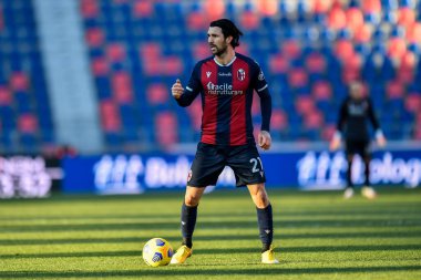 Roberto Soriano (Bologna FC) Bologna FC 'nin Hellas Verona' ya karşı oynadığı maçta - İtalyan futbolu Serie A maçı IN Bologna, İtalya, 16 Ocak 2021 - Fotoğraf: LM / Alessio Marini