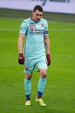 Torino FC takımından Andrea Belotti AC Milan ve Torino FC - İtalyan Serie A maçı Milan, İtalya 'da, 09 Ocak 2021 - Fotoğraf: LM / Luca Rossini