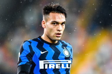 Udinese Calcio ile FC Internazionale maçında Lautaro Martinez (FC Inter) - İtalyan futbol serisi IN Udine, İtalya, 23 Ocak 2021 - Fotoğraf: LM / Alessio Marini
