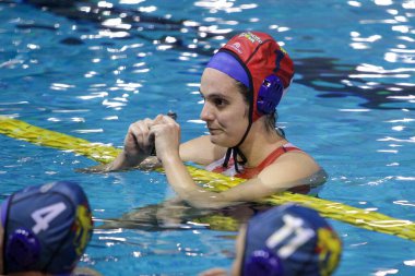 Waterpolo EuroLeague Kadınlar Ligi sırasında Laura Teani (Plebiscito Padova), Roma, İtalya 'daki Acquatic Center of Ostia' da Olympiakos SF Pire 'ye karşı Plebiscito Padova ile maç yaptı, Şubat 04, 2021 - Kredi: LiveMedia / Luigi Mariani