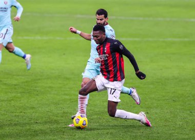 AC Milan 'dan Rafael Leao, AC Milan' a karşı Torino FC - İtalya Serie A maçı, 9 Ocak 2021 - Fotoğraf: LM / Fabrizio Carabelli