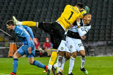 Juan Musso (Udinese Calcio) Udinese Calcio ve Atalanta BC - İtalyan futbol takımı Serie A match in Udine, İtalya, 20 Ocak 2021 - Fotoğraf: LM / Alessio Marini
