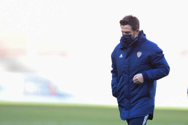 Eusebio Di Francesco (Cagliari), Genoa CFC-Cagliari Calcio maçında teknik direktör - İtalyan Serisi A maçı Cenova, İtalya, 24 Ocak 2021 - Fotoğraf: LM / Danilo Vigo