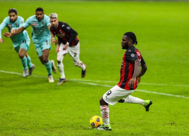 AC Milan 'dan Franck Kessie Torino FC - İtalyan Serie A maçı Milan, İtalya' da, 09 Ocak 2021 - Fotoğraf: LM / Fabrizio Carabelli