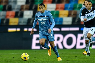 Luis Muriel (Atalanta BC) Udinese Calcio vs Atalanta BC - İtalyan futbol takımı Serie A maçında 20 Ocak 2021 - Fotoğraf: LM / Alessio Marini