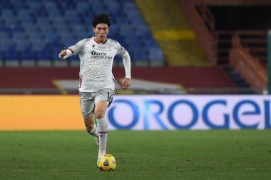 Takehiro Tomiyasu (Bologna) Cenova-Bologna FC maçında - İtalyan Serie A maçı Cenova, İtalya 'da, 09 Ocak 2021 - Fotoğraf: LM / Danilo Vigo