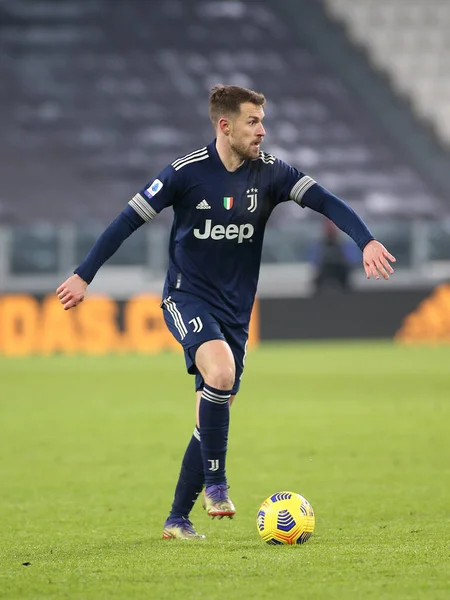 8 Aaron Ramsey (Juventus FC) Juventus FC ve US Sassuolo - İtalyan futbolcu Serie A match in Torino, İtalya, 10 Ocak 2021 - Fotoğraf: LM / Claudio Benedetto