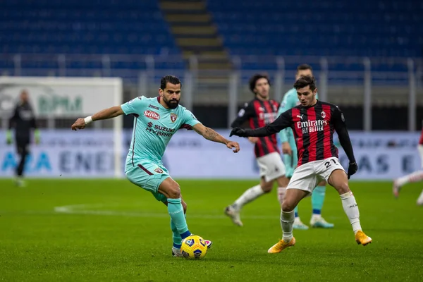 Torino FC takımından Tomas Rincon AC Milan-Torino FC - İtalyan Serie A maçı Milan, İtalya, 09 Ocak 2021 - Fotoğraf: LM / Alessio Morgese