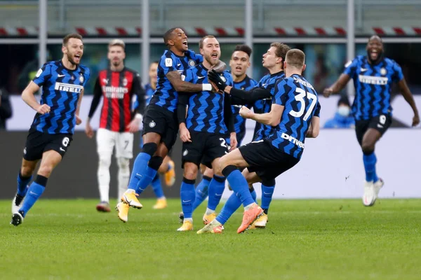 Christian Eriksen (FC Internazionale), FC Internazionale - AC Milan - İtalyan Coppa Italia maçı sırasında 26 Ocak 2021 - Fotoğraf: LM / Francesco Scaccianoce