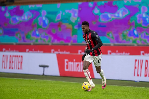 AC Milan 'dan Rafael Leao - İtalyan Serie A maçı Milan, İtalya' da, 09 Ocak 2021 - Fotoğraf: LM / Alessio Morgese