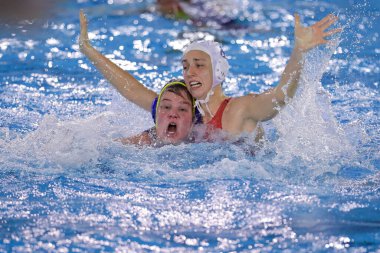Plebiscito Padova vs BVSC Zuglo Budapeşte Waterpolo Kadınlar Ligi 'nde Plebiscito Padova vs BVSC Budapeşte ile Roma' daki Aquatic Center of Ostia, İtalya, 05 Şubat 2021 - Kredi: LiveMedia / Luigi Mariani