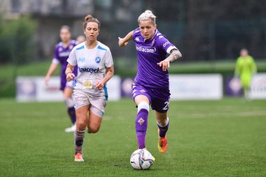 Lana Clelland (Fiorentina Femminile) İtalyan futbol takımı Serie A Women maçında ACF Fiorentina femminile ile Napoli Femminile 'e karşı Firenze, İtalya' daki Gino Bozzi stadyumunda, 07 Şubat 2021 - Kredi: LiveMedia / Lisa Guglielmi