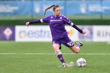Martina Zanoli (Fiorentina Femminile) İtalyan futbol takımı Serie A Women maçında ACF Fiorentina femminile ile Napoli Femminile 'e karşı Firenze, İtalya' da Gino Bozzi Stadyumu, 07 Şubat 2021 - Kredi: LiveMedia / Lisa Guglielmi
