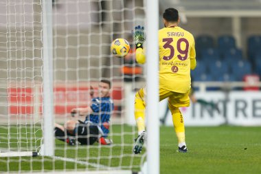 Robin Gosens (Atalanta) İtalya 'nın Bergamo şehrindeki Gewiss Stadyumu' nda oynanan Atalanta BC-Torino FC maçında maçın ikinci golünü attı.