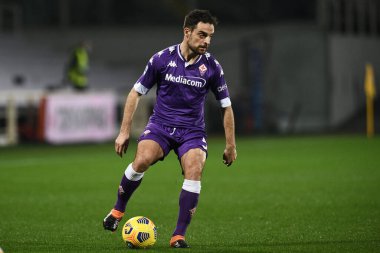 ACF Fiorentina takımından Giacomo Bonaventura, İtalya 'nın Floransa kentindeki Artemio Franchi stadyumunda oynanan ACF Fiorentina-FC Internazionale maçı sırasında görev başında.
