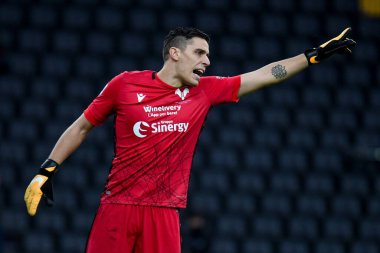 İtalya 'nın Udinese Calcio-Hellas Verona maçında Marco Silvestri (Hellas Verona) Udine, İtalya' daki Dacia Arena stadyumunda, 7 Şubat 2021 - Fotoğraf: LiveMedia / Ettore Griffoni