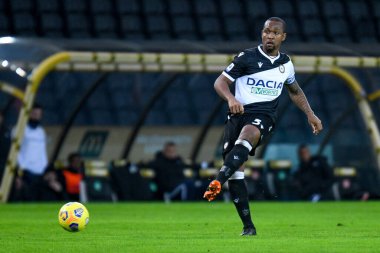 İtalyan futbolu Serie A maçında Caetano de Souza Samir (Udinese) Udinese Calcio ile Hellas Verona FC maçında Udine, İtalya 'da Dacia Arena Stadyumu' nda, 7 Şubat 2021 - Fotoğraf: LiveMedia / Ettore Griffoni