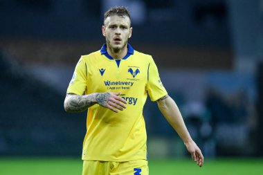 Federico Dimarco (Hellas Verona) İtalya futbol takımı Serie A maçında Udinese Calcio - Hellas Verona FC - Dacia Arena Stadyumu, Udine, İtalya - 7 Şubat 2021 - Kredi: LiveMedia / Ettore Griffoni