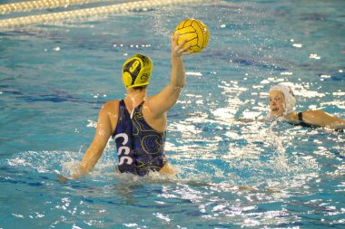 Arianna Gragnolati - Vetrocar CSS Verona penaltı attı. Waterpolo EuroLeague Kadınlar Ligi sırasında Monte Bianco havuzlarında FTC Telekom Budapeşte - CSS Verona maçı yapıldı. Verona, İtalya, Şubat 06, 2021 - Fotoğraf: LiveMedia / Roberto Tommasini