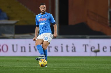 Nikola Maksimoviç (Napoli) İtalyan futbol takımı Serie A maçında Cenova, İtalya 'daki Luigi Ferraris Stadyumu' nda Cenova CFC ile SSC Napoli karşılaşmasında, 06 Şubat 2021 - Fotoğraf: LiveMedia / Danilo Vigo