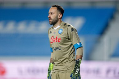 İtalyan futbolu Coppa Italia maçında David Ospina (SSC Napoli) - İtalya 'nın Bergamo kentindeki Gewiss Stadyumu' nda Atalanta BC-SSC Napoli maçı, 10 Şubat 2021 - Fotoğraf: LiveMedia / Francesco Scaccianoce