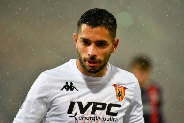 Gianluca Caprari (Benevento Calcio) İtalya futbol takımı Serie A maçında Bologna FC - Benevento Calcio maçında Renato Dall & # 39; Ara stadyumunda, 12 Şubat 2021 - Kredi: LiveMedia / Alessio Marini