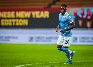 SS Lazio 'dan Felipe Caicedo İtalyan futbolu Serie A karşılaşmasında FC Internazionale, SS Lazio' ya karşı Milano, İtalya 'daki Giuseppe Meazza Stadyumu' nda 14 Şubat 2021 - Fotoğraf: LiveMedia / Fabrizio Carabelli