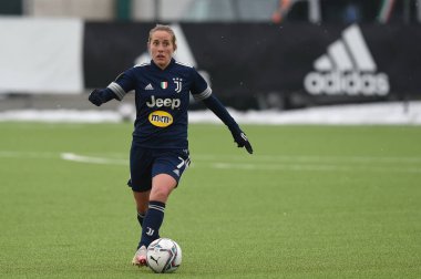 Valentina Cernoia (Juventus) İtalyan Coppa Italia Women maçında Juventus vs Empoli Ladies at the Juventus Training Center in Vinovo (TO), Italy, 13 Şubat 2021 - Fotoğraf: LiveMedia / Danilo Vigo