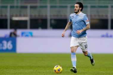 Luis Alberto Romero Alconchel (S.S. Lazio) İtalyan futbol takımı Serie A maçında FC Internazionale, SS Lazio 'ya karşı Milano, İtalya' daki Giuseppe Meazza Stadyumu 'nda 14 Şubat 2021 - Kredi: LiveMedia / Francesco Scaccianoce