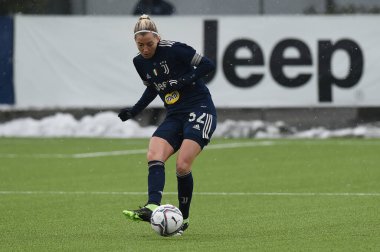 İtalyan Coppa Italia Women maçında Linda Sembrant (Juventus) Vinovo (TO), İtalya 'daki Juventus Eğitim Merkezi' nde Juventus vs Empoli Ladies 'e karşı, 13 Şubat 2021 - Fotoğraf: LiveMedia / Danilo Vigo