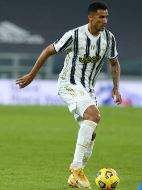 İtalyan futbolu Coppa Italia maçında Danilo Luiz da Silva (Juventus FC) - İtalya 'nın Torino kentindeki Allianz Stadyumu' nda oynanan FC FC FC Internazionale maçı, 9 Şubat 2021 - Fotoğraf: LiveMedia / Claudio Benedetto