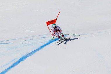 KRIECHMAYR Vincent AUT Alp yarışı sırasında 2021 FIS Alp Dünya SKI Şampiyonası - Aşağı Tepe - Cortina Vertigine 'deki Erkekler (BL), İtalya, 14 Şubat 2021 - Fotoğraf: LiveMedia / Luca Tedeschi