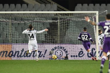 ACF Fiorentina takımından Valentin Eysseriç, İtalya 'nın Floransa kentindeki Artemio Franchi stadyumunda oynanan ACF Fiorentina-Spezia Calcio maçında 19 Şubat 2021 - Kredi: LiveMedia / Matteo Papini